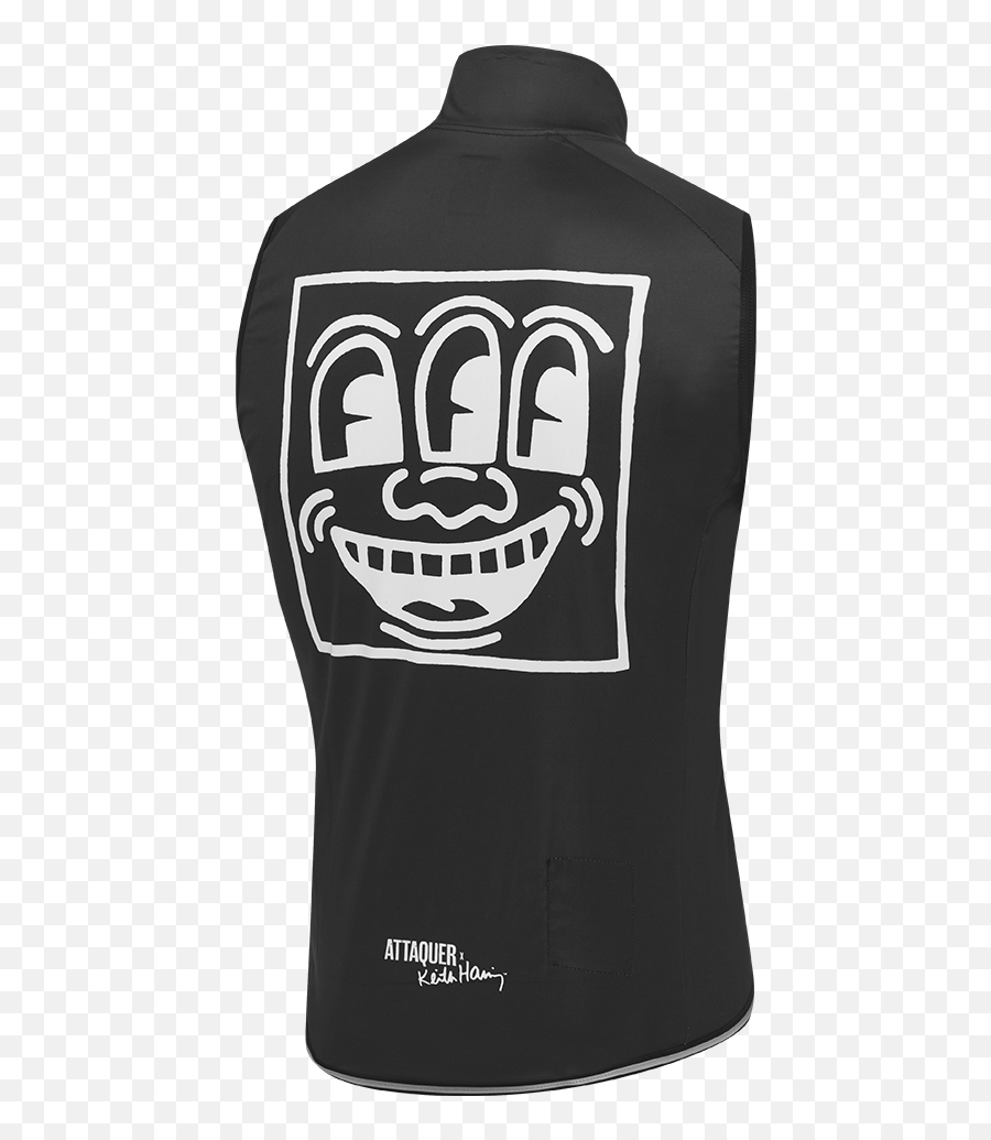 Attaquer X Keith Haring 3rd Eye Gilet Png