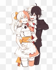 Pin - Monokuma And Monomi Human Png,Monokuma Png