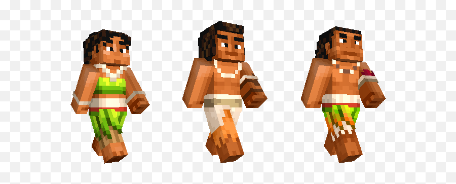 Moana And Xbox Characters Come To - Moana Skin Minecraft Png,Moana Characters Png