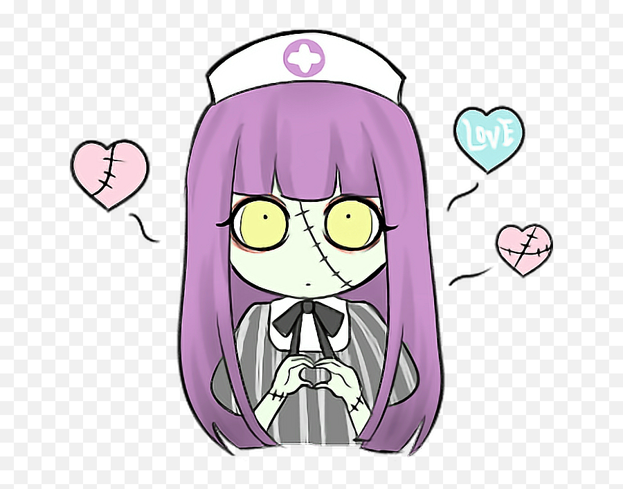 Kawaii Heart Png - Clip Stock Zombie Doctor Love Cute Kawaii Halloween Drawings,Cute Halloween Png
