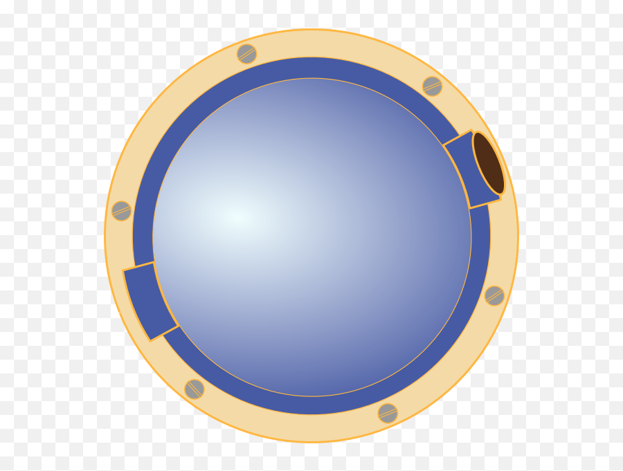Porthole Window Ship Clip Art - Vector Clip Art Porthole Window Png,Window Clipart Png