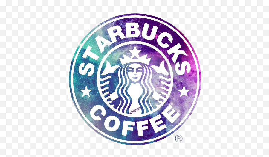 Starbucks Logo Png Clipart - Starbucks Logo Galaxy,Starbucks Logo Png