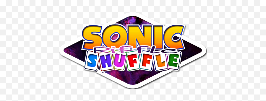 Sonic Riffle Shuffle - Sonic Shuffle Png,Sonic Advance Logo