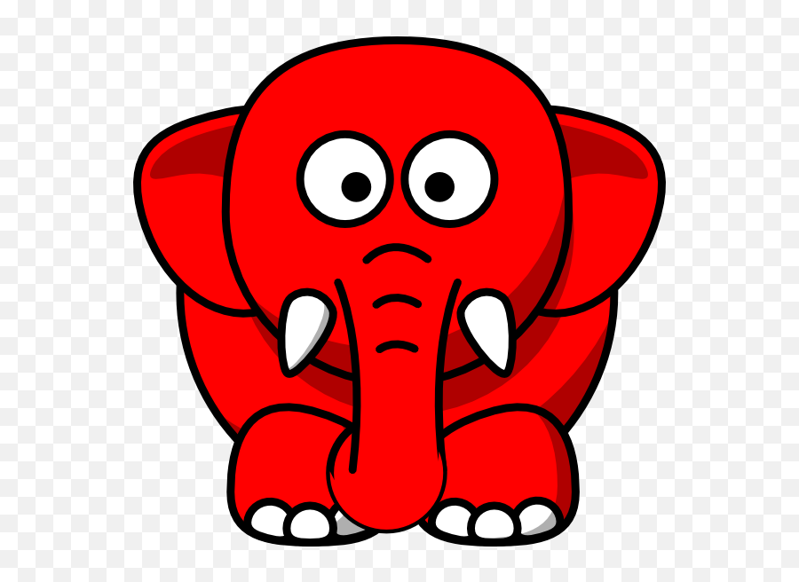 Picture - Cartoon Transparent Elephant Png,Republican Elephant Png