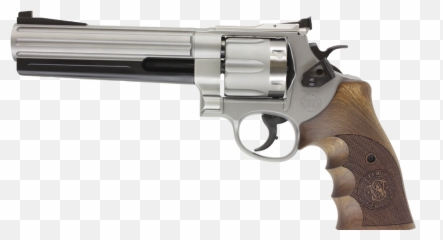 Revolvers - Smith Wesson 45 Nickel Plated Revolver Png,Revolver Png