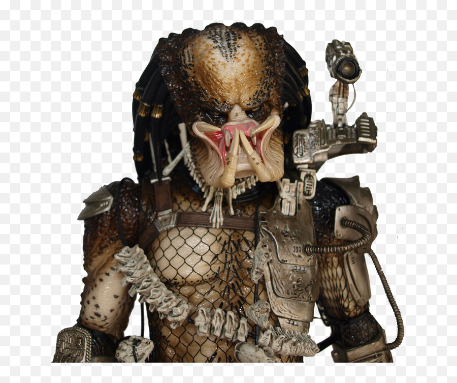 Predator Png Icon - Neca Predator 1 4 Closed Mouth,Predator Png