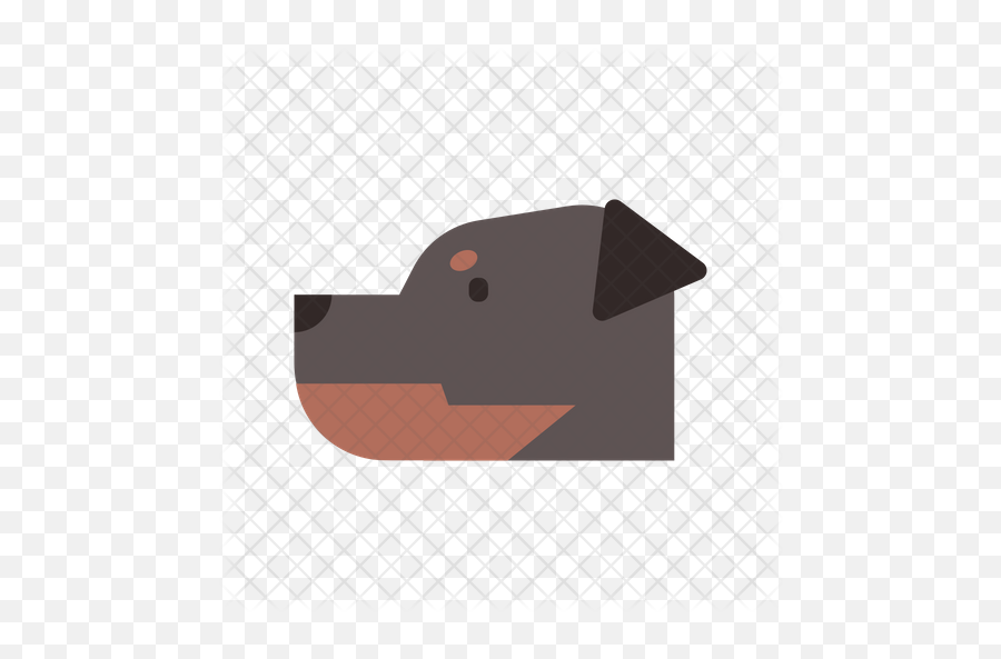 Rottweiler Icon - Construction Paper Png,Rottweiler Png