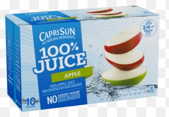 100 Fruit Juice Natural Kids Capri Sun - Capri Sun Juice Png,100% Natural Png