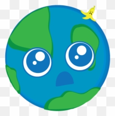 Sad Earth By Welikegroovyturtles - Cute Happy Cartoon Transparent png