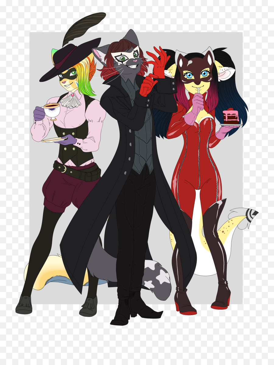 Persona 5 By Sashatf - Fur Affinity Dot Net Cartoon Png,Persona 5 Png