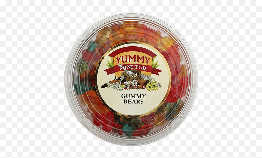 Mini Tub - Gummy Bears 200g Yummy Snack Foods Russian Candy Png,Gummy Bears Png