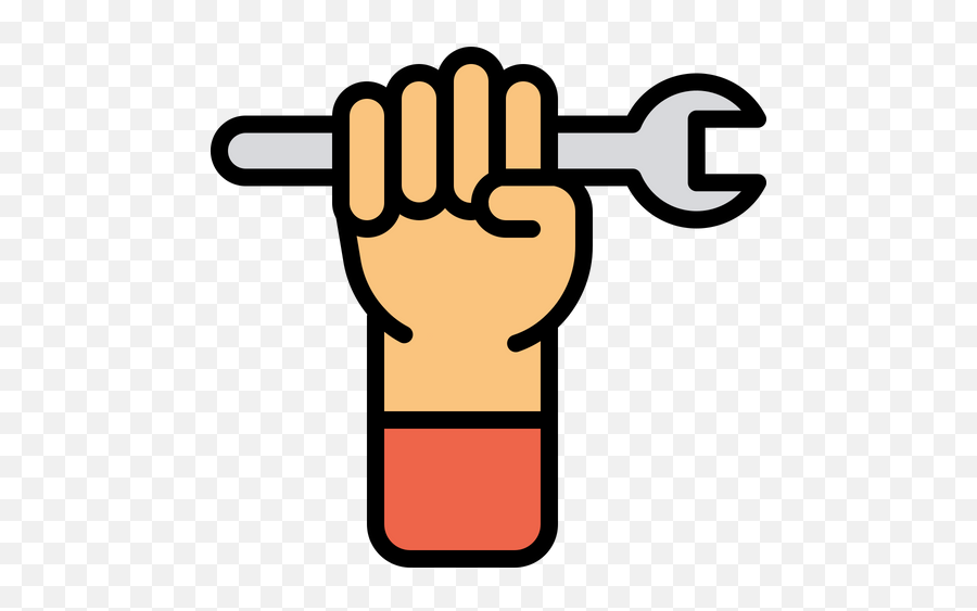 Wrench Icon Of Colored Outline Style - Available In Svg Png Clip Art,Wrench Logo