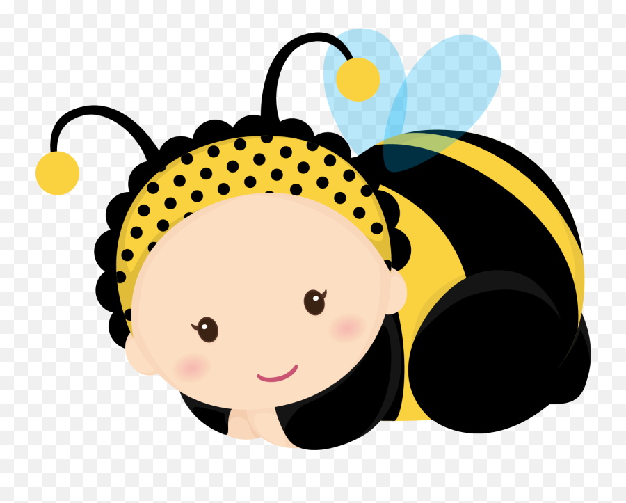 Clipart Banner Bee Transparent Free For - Baby Bee Clipart Png,Bee Clipart Png