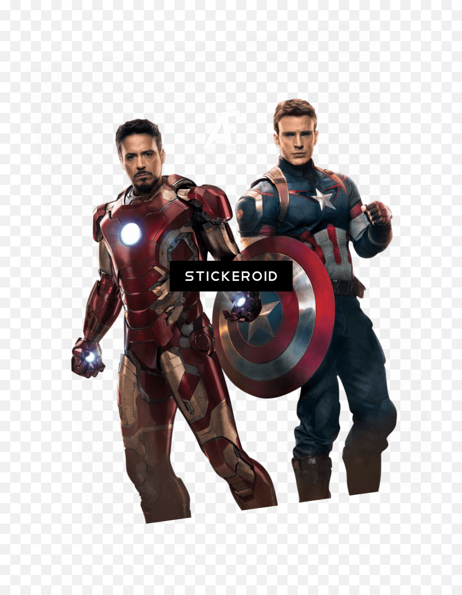Download Avengers Ironman Captain America - Iron Man Capitán Avengers Png,Iron Man Logo Png