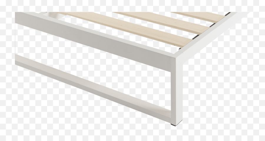 Mínimo - Snow White Steel Bed Frame Design By Keetsa U2013 Burke Solid Png,Snow Frame Png