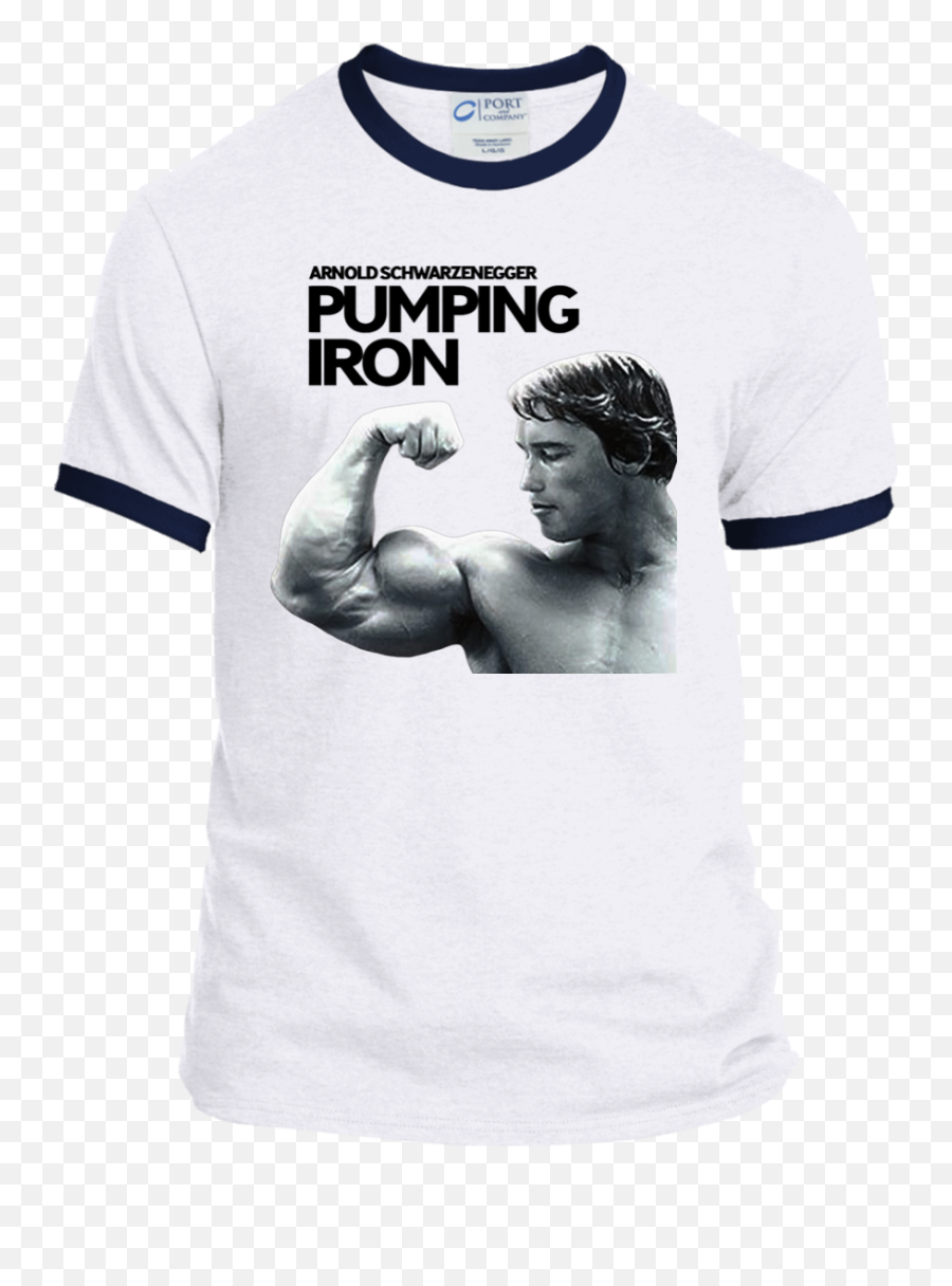 Download Arnold Schwarzenegger Pumping Iron T - Shirt Pumping Iron Png,Arnold Schwarzenegger Png