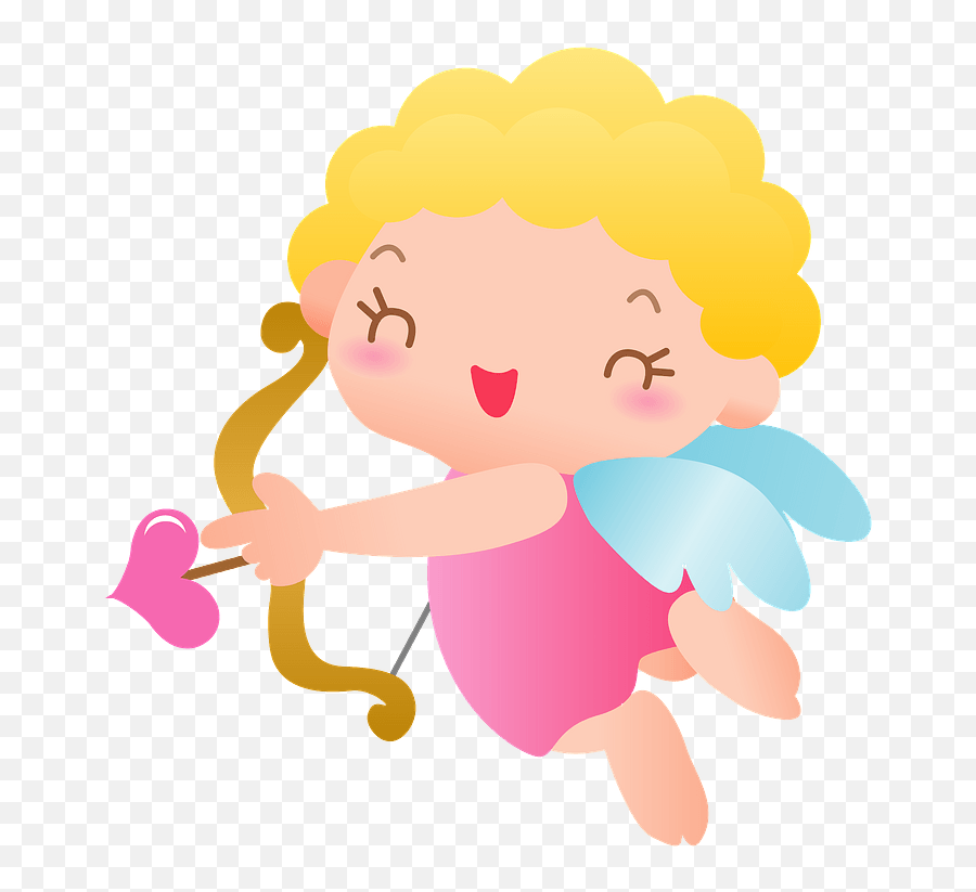 Cupid With Bow And Arrow Clipart Free Download Transparent Png