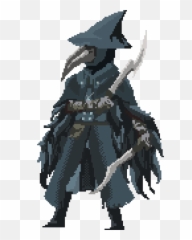 Download Welcome To Reddit - Bloodborne Hunter Pixel Art Dark Souls Png