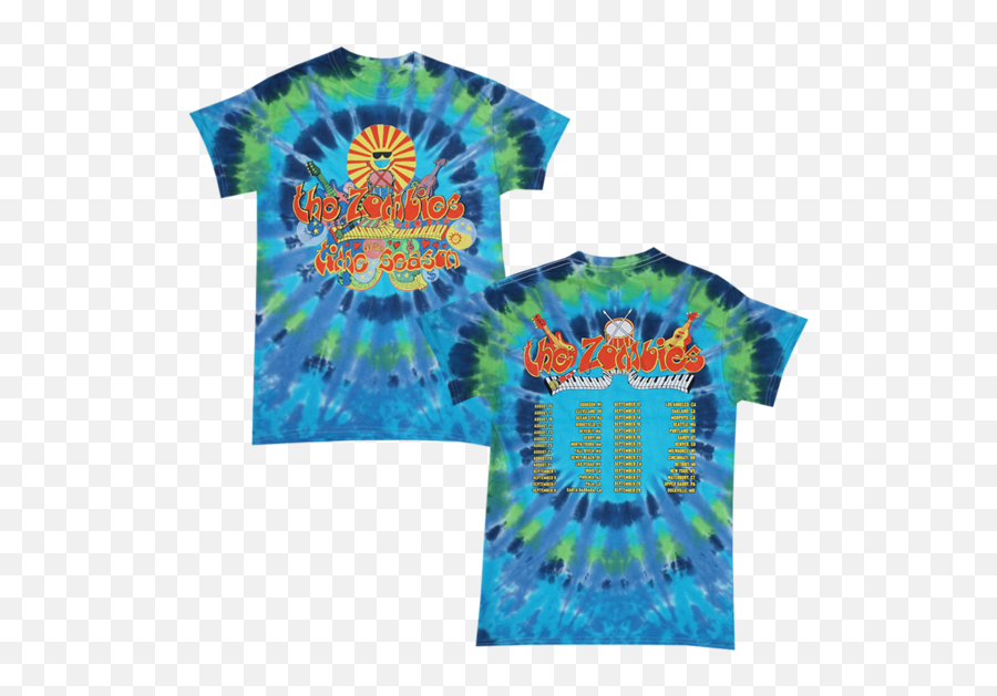 Tie Dye Tour Tee - Short Sleeve Png,Tie Dye Png