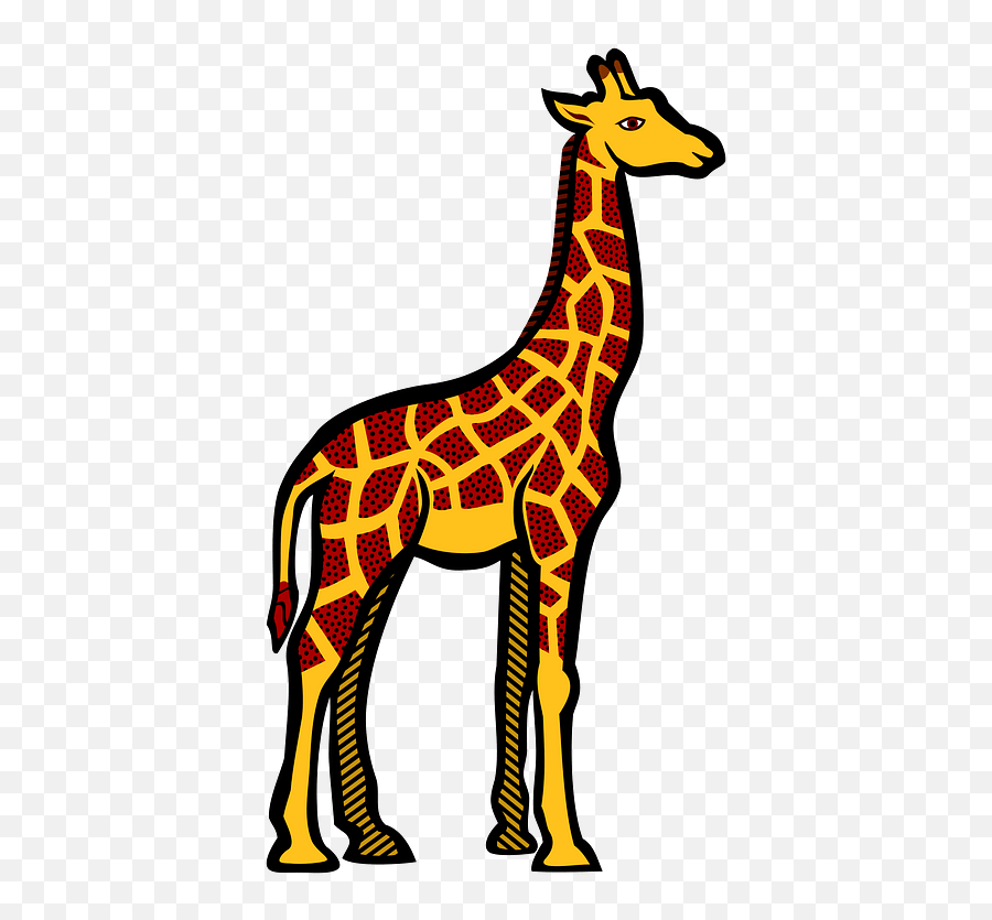 Giraffe Clipart Free Download Transparent Png Creazilla - Coloured Picture Of Giraffe,Giraffe Transparent