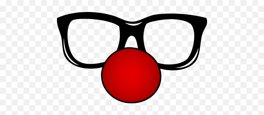Groucho Glasses Png U0026 Free Glassespng Transparent - Clown Nose And Glasses Png,Funny Glasses Png