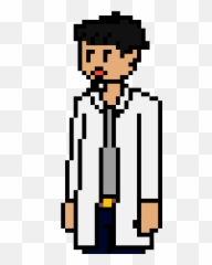 Scratch Proj - Character Dr William Scratch Clipart Pixel Art Png,Scratch Logo Png