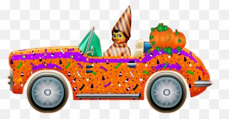 Elf In A Shelf Halloween Car Clipart Free Download Png