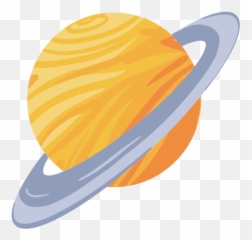 Planet Saturn Illustration - Transparent Png U0026 Svg Vector File Planeta Saturno Animado Png,Saturn Rings Png