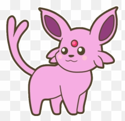 Flufy Love Espeon - Cute Gif png