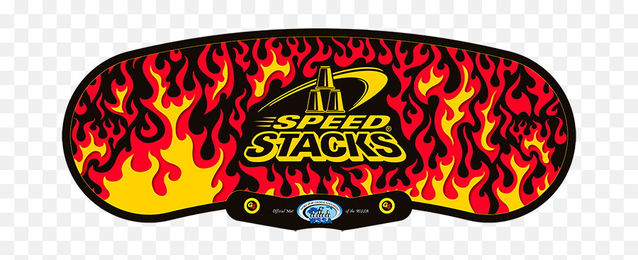 Speed Stacks Cubing Black Flamestapete Speedcubing - Stacks Png,Black Flames Png