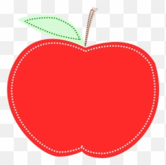 Download Hd Red Apple Clip Art - Free Red Apple Vector Png,Apple Clipart Transparent