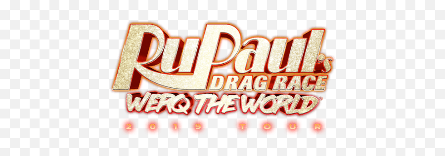 Werq The World - Drag Race Logo Png,Rupaul's Drag Race Logo
