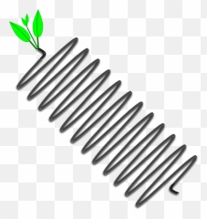 Line Wire Spring Png Clipart - Metal Spring Clipart Png,Metal Spring Png