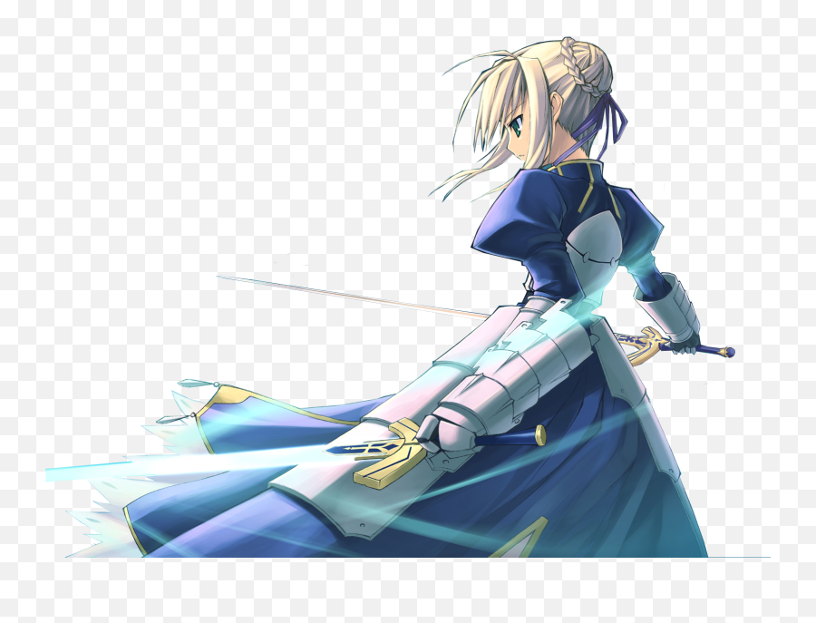 Fate Stay Png Hd - Fate Stay Night Saber Render,Saber Png