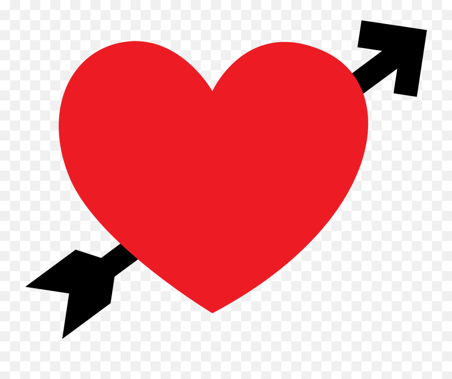 Heart Arrow Png With Transparent Background - Girly,Heart With Arrow Png