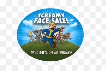 Game Icons With Faces Screaming - Fallout Shelter png