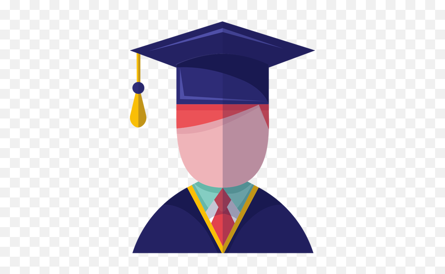 Male Graduate Avatar Icon - Graduado Png,Graduate Icon Vector