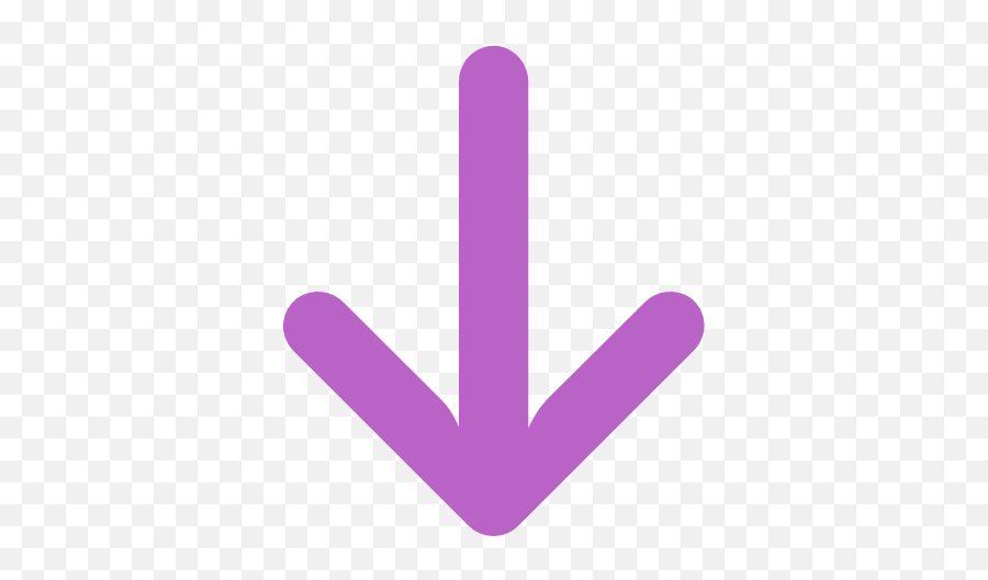 Arrow Down Direction Wayfinding Png Icon