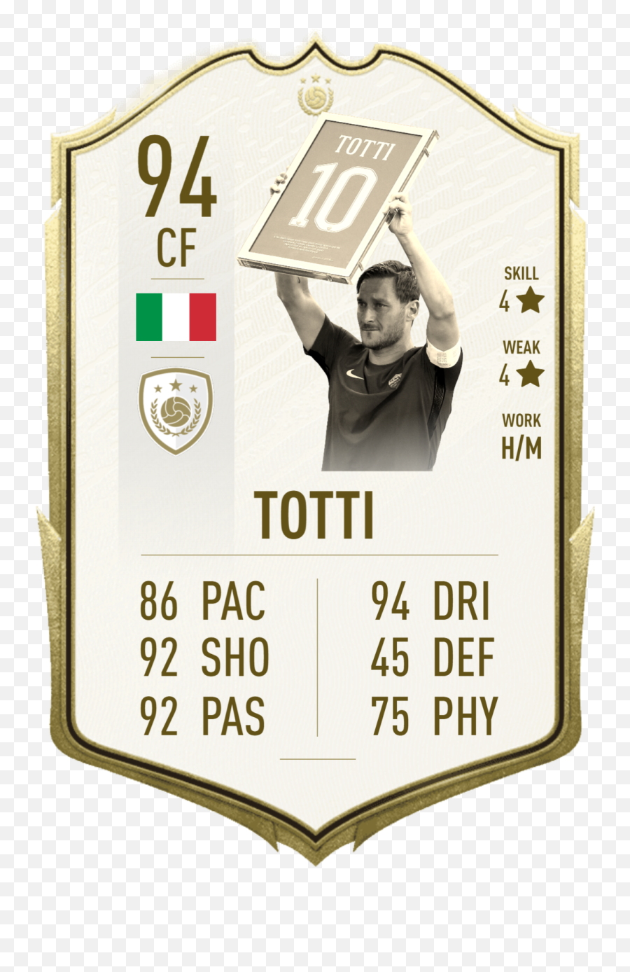 Icons - Icon Card Fifa 20 Blank Png,Fifa Icon Edition