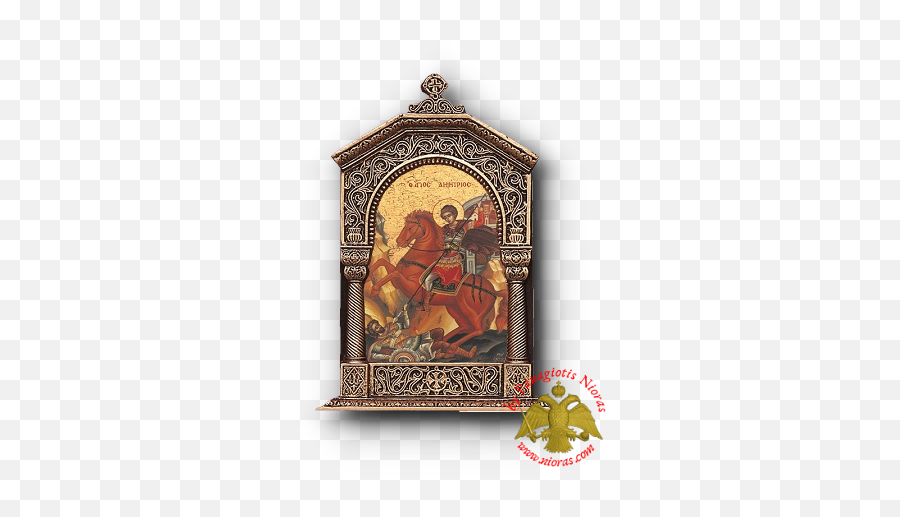 Antique Style Saint George Icon Church - Religious Item Png,Icon Of Saint George