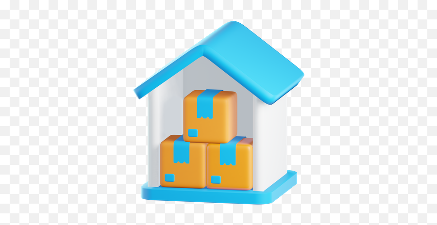 Warehouse Icon - Download In Line Style Vertical Png,Warehouse Icon