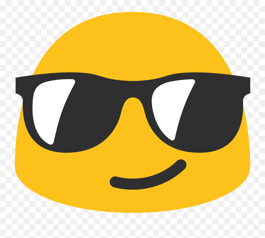 Download Vector Sunglasses Emoji - Emoji With Sunglasses Png,Cool Sunglasses Png