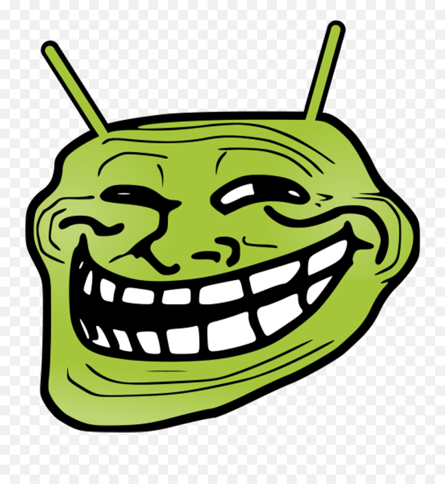 Annoying Orange Troll Face Png Download Clipart - Full Troll Meme Face Png,Annoyed Emoji Png