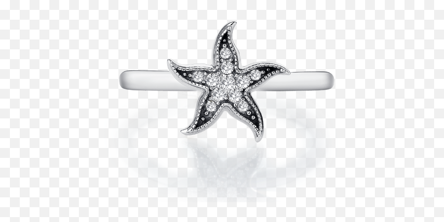 Download Pandora Charms By Only Lovely Starfish - Starfish Ring Pandora Png,Rings Png