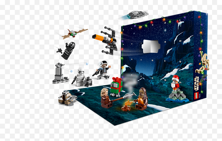 Lego Star Wars 2019 Advent Calendar 75245 Holiday Building - Lego Star Wars Adventny Kalendar 2021 Png,Lego Gonk Droid Icon