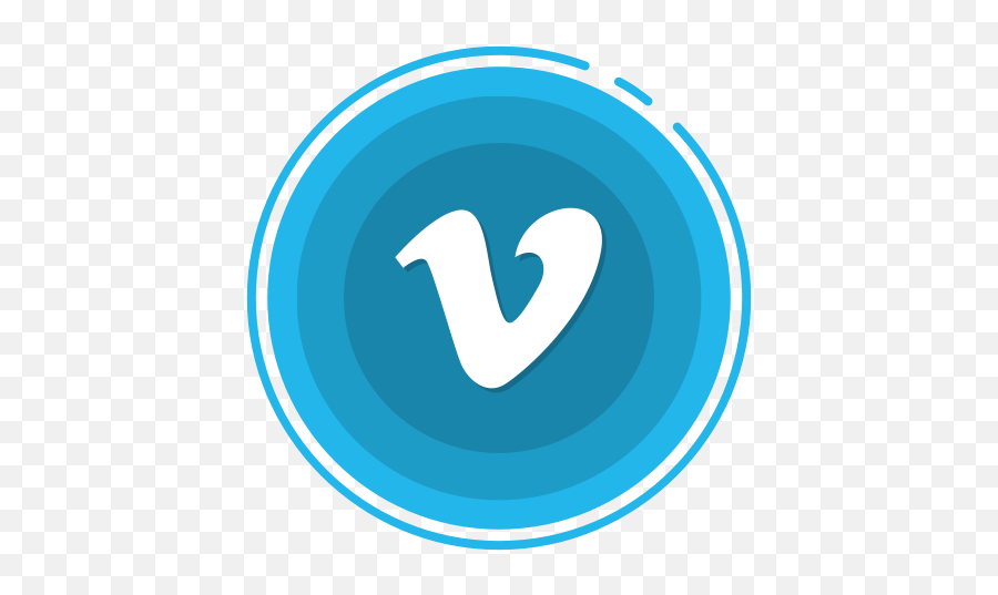 Social Media Icons Vimeo Icon - Application Iphone Png,Social Share Icon