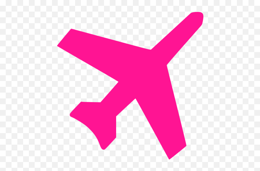 Deep Pink Airplane 3 Icon - Airplane Icon Pink Png Green Airplane Icon Png,Deep Icon