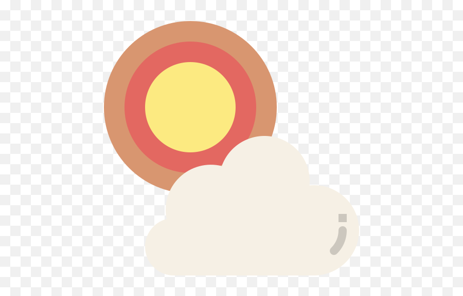 Weather Sun Cloud Free Icon - Iconiconscom Dot Png,Sun Cloud Icon