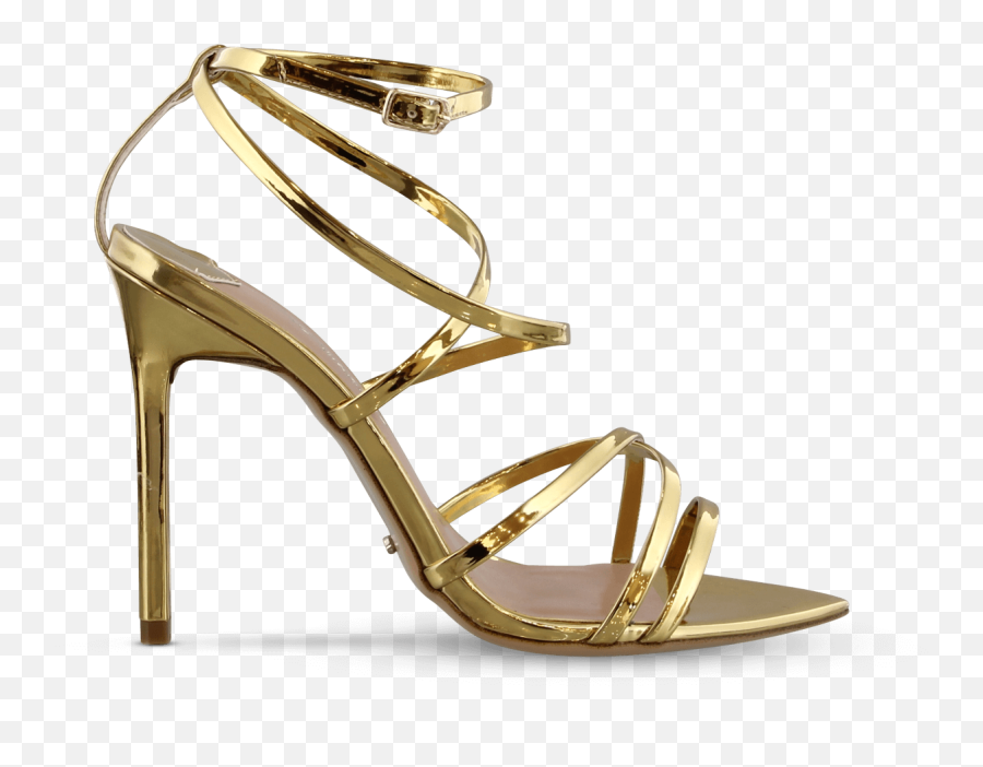 Marcy Gold Shine Heels - Sandal Png,Gold Shine Png