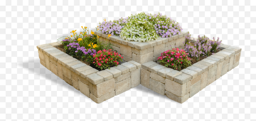 Build With Euro Exteriorscape - Flower Garden Png Plan,Flower Bed Png